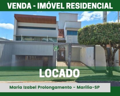 Venda - Imóvel Residencial - Jd. Maria Izabel Prolongamento - Marília-SP