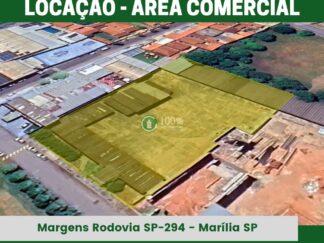 Área Comercial para Locação com 4.876m² nas margens da SP-294.