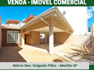 Venda - Imóvel Comercial/Residencial - Bairro Salgado Filho - Marília-SP